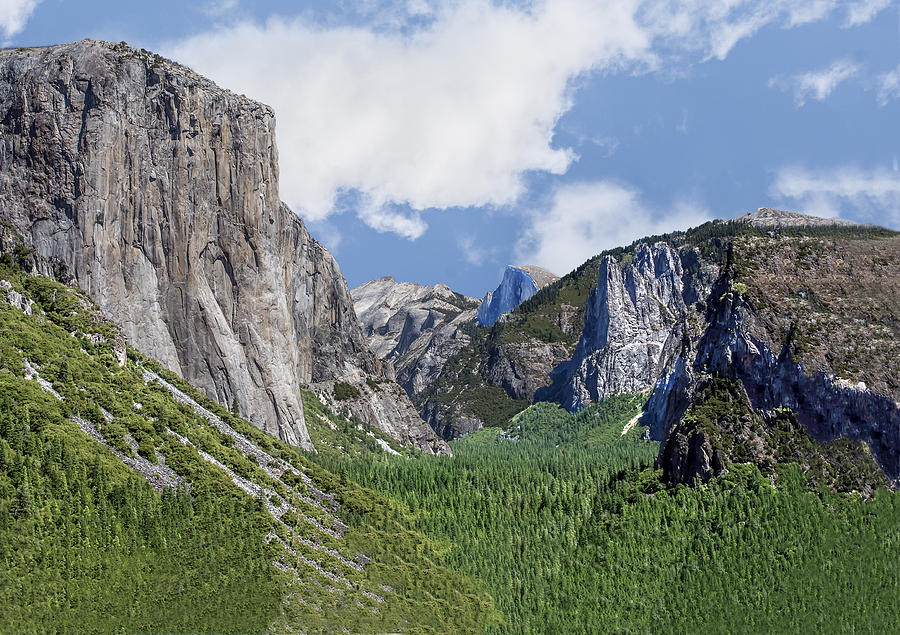 Yosemite Tunnel View Photograph by William Bitman