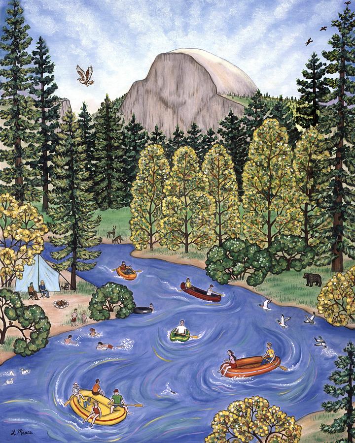 Landscapes Painting - Yosemite Two by Linda Mears