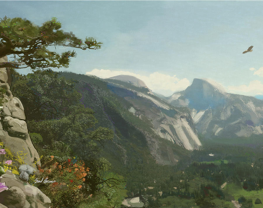 Yosemite Valley Painting