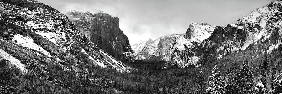 Yosemite Valley Not Clearing WInter Storm Photograph by Larry Darnell