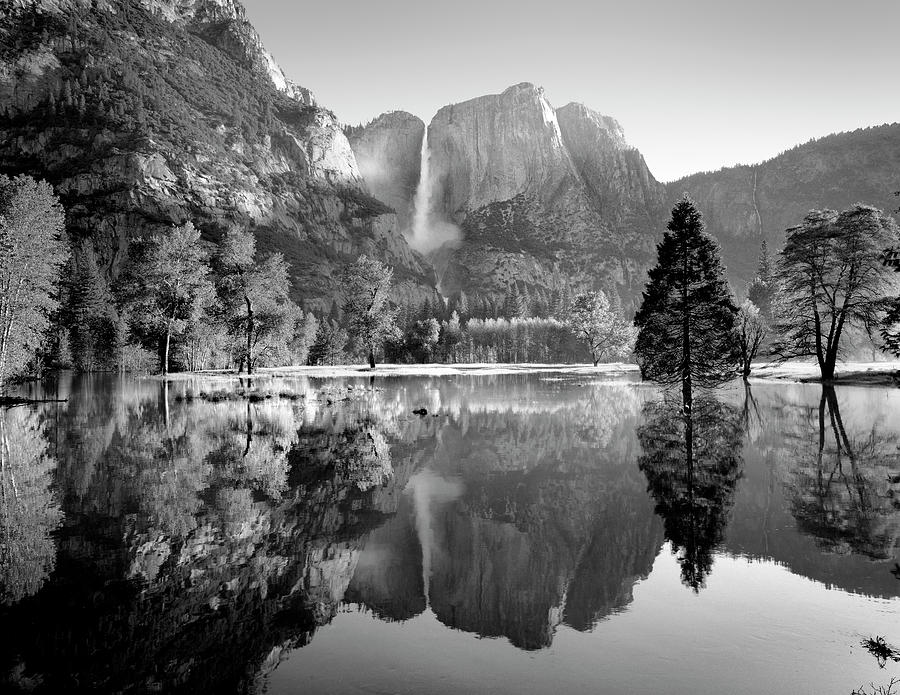 Yosemite Valley, spring flooding Photograph by Steve Ellison