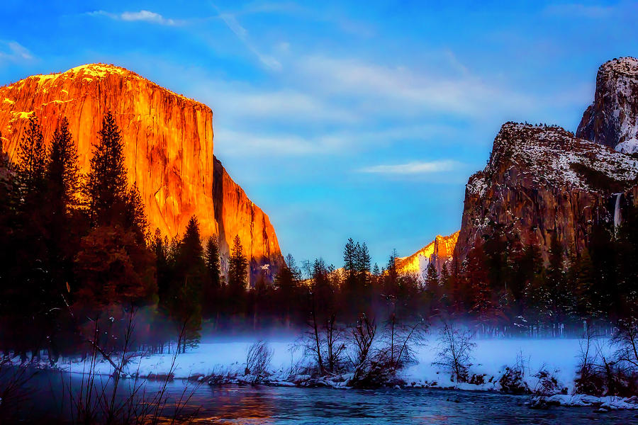 Yosemite Valley Sunset Photograph by Garry Gay