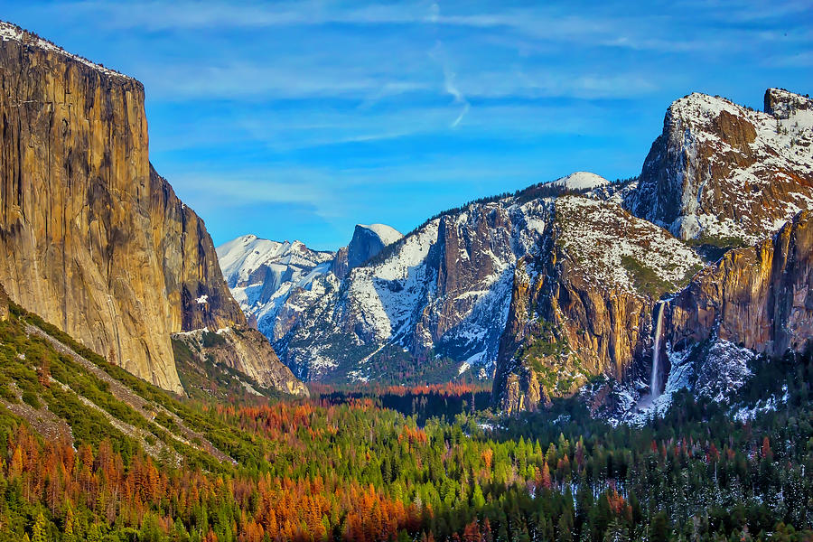 Yosemite Valley Tunnel View Photograph by Garry Gay