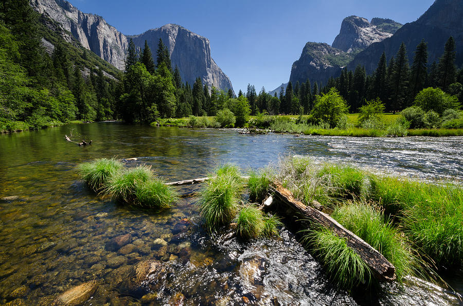 Yosemite National Park Photograph - Yosemite Valley View by Ingo Scholtes