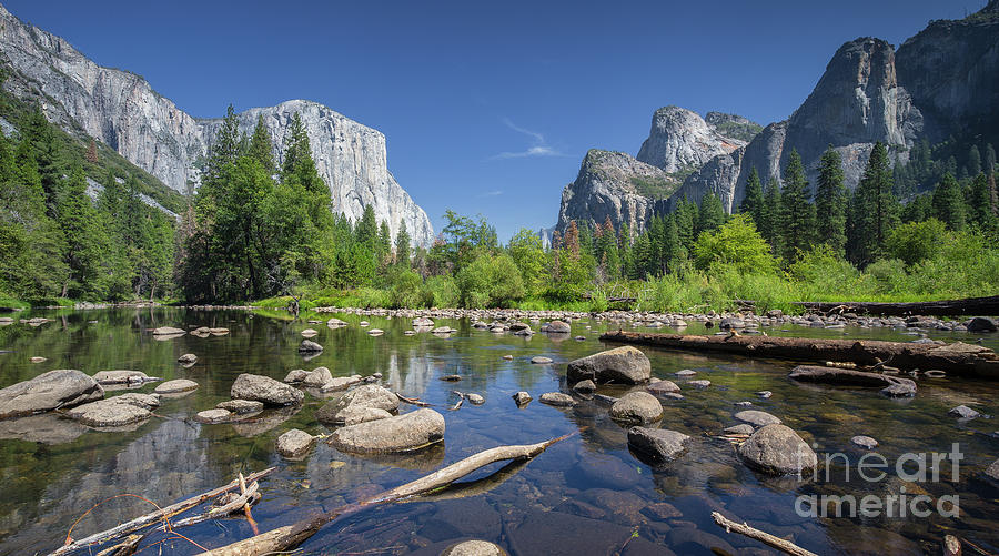 Yosemite Valley View Photograph by JR Photography