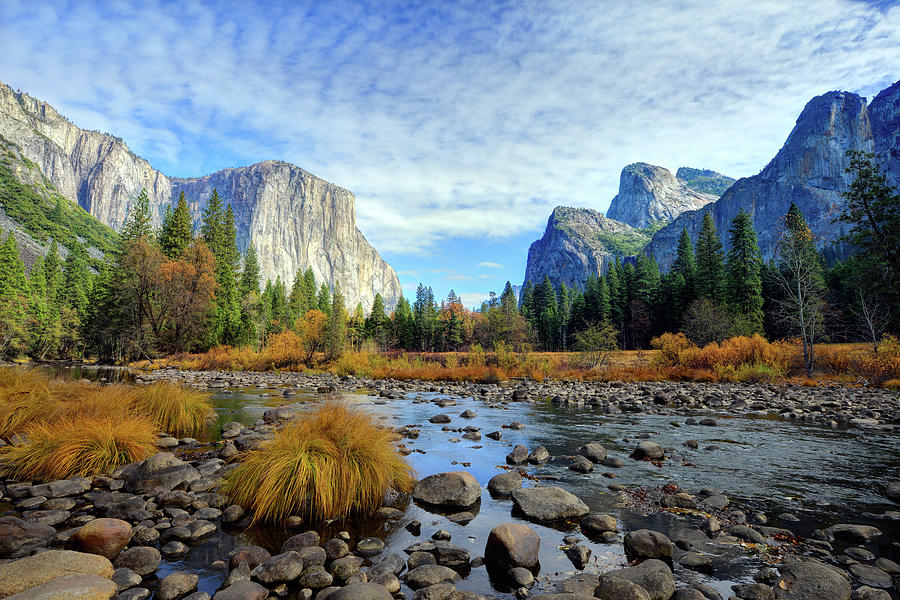 Yosemite Valley View Photograph by Mark Whitt