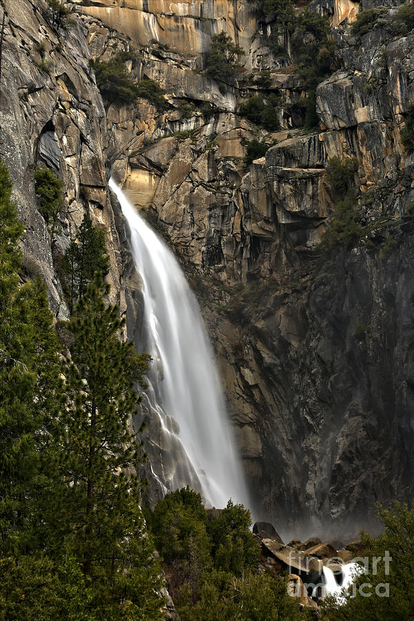 Yosemite West Welcome Waterfall Photograph by Adam Jewell