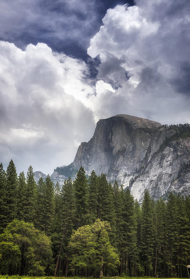 Yosemite's Half Dome Formation by Mountain Dreams