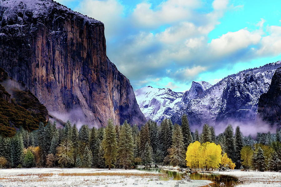 Yosemite In Winter Photograph by Russ Harris