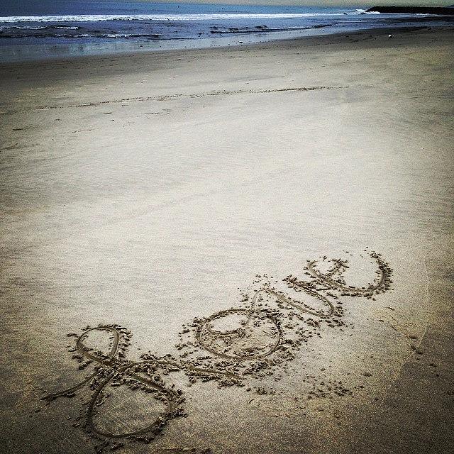 Beach Photograph - You Are Loved.  by J Lopez