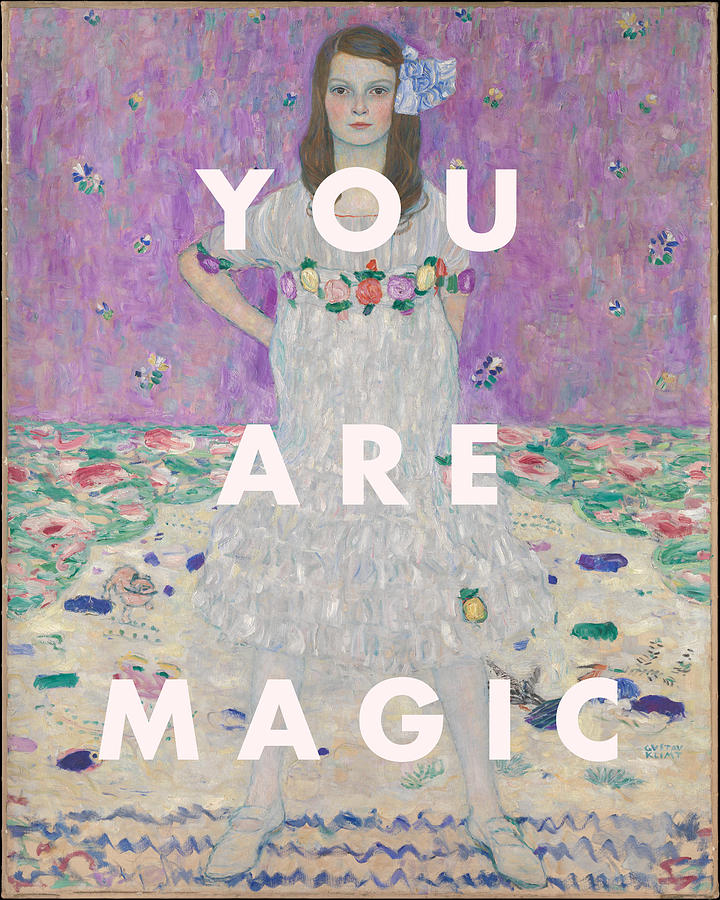 You Are Magic Print Digital Art by Georgia Clare