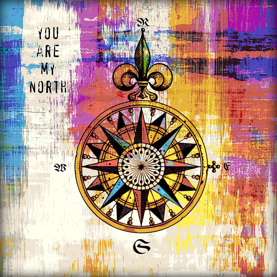 You Are My North V2 Digital Art