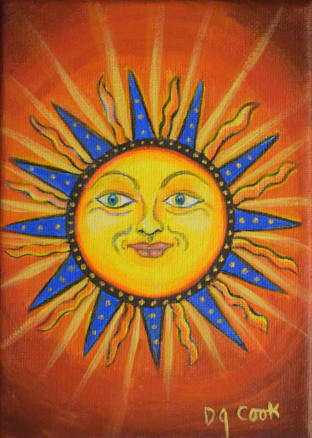 You Are My Sunshine Painting by Donna Cook - Fine Art America