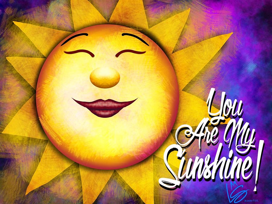 You are my sunshine Digital Art by Lisa Schwaberow