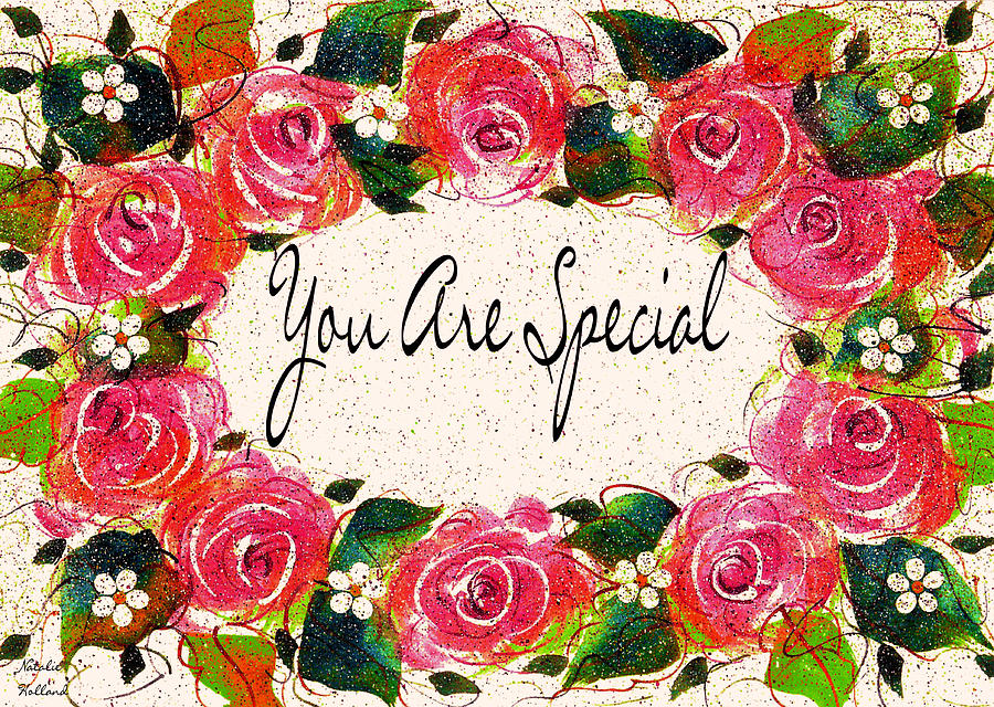 You Are Special Painting by Natalie Holland