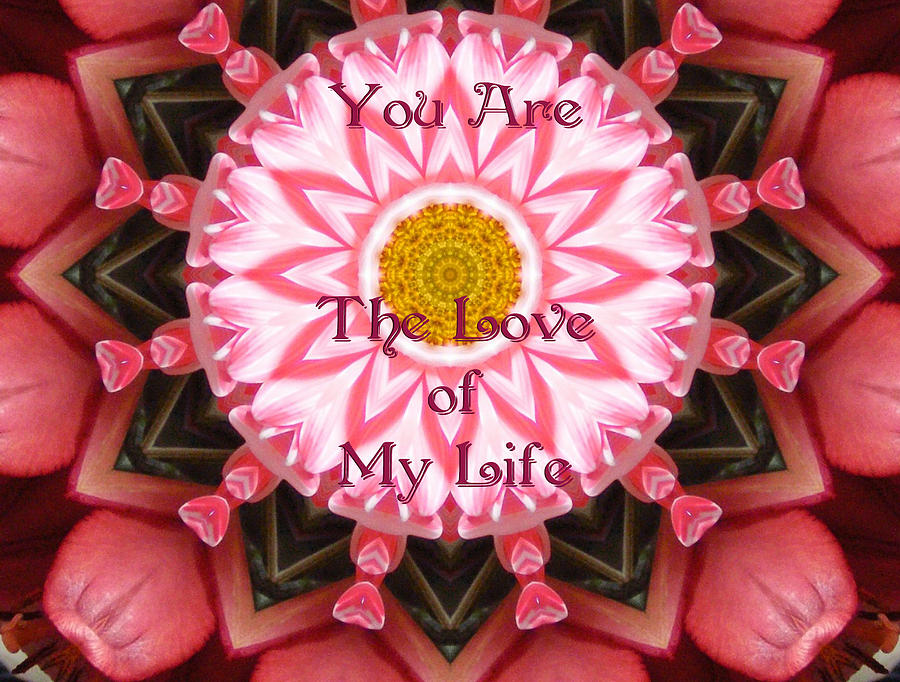 You Are the Love of My Life Digital Art by Lori Kingston
