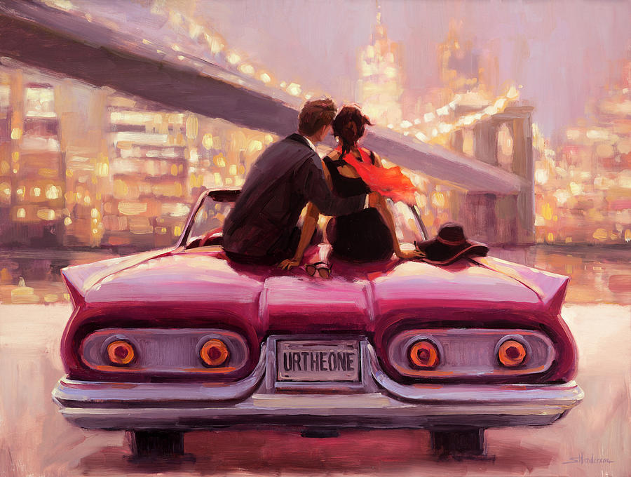 Brooklyn Bridge Painting - You Are the One by Steve Henderson