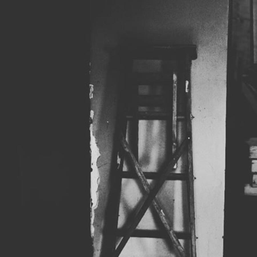Ladder Photograph - You Built Your Wall So High That No One by Being Liezl