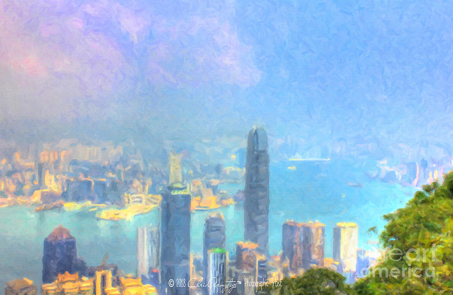 You can leave Hong Kong  Painting by Chris Armytage