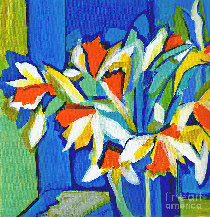 You Can Never Hold Back Spring Painting by Tanya Filichkin