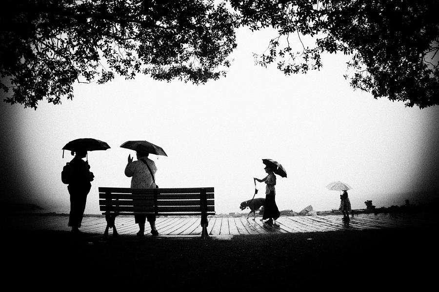 You can stand under my umbrella Photograph by Russell Styles