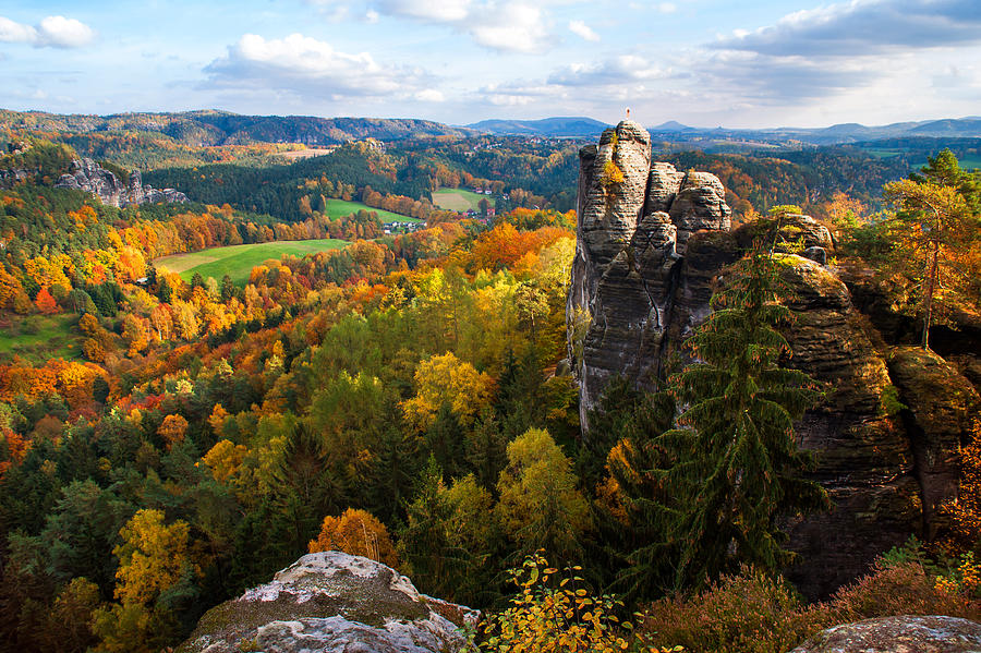 You Give Me the Wings. Saxon Switzerland Photograph by Jenny Rainbow
