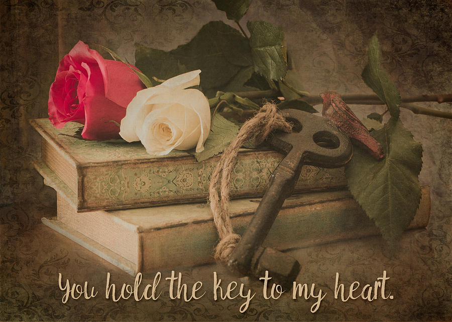 You Hold the Key to My Heart Photograph by Teresa Wilson