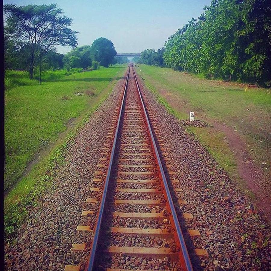 Quote Photograph - You May Not Know Where The Track Ends by M Rasnanda Asyari