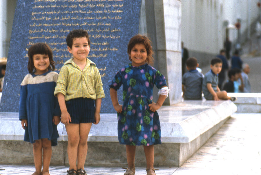 Young Algerians 1969 Photograph by Erik Falkensteen