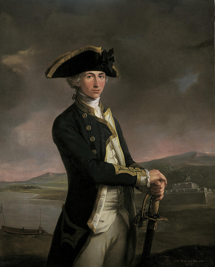 Young Captain Horatio Nelson Painting by MotionAge Designs