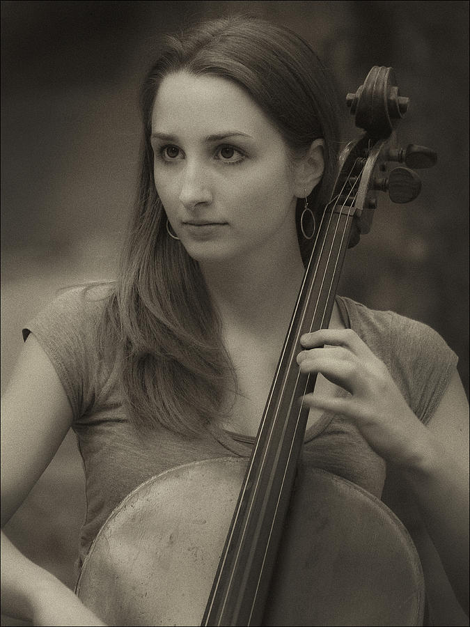 Young Cellist Photograph by Robert Ullmann