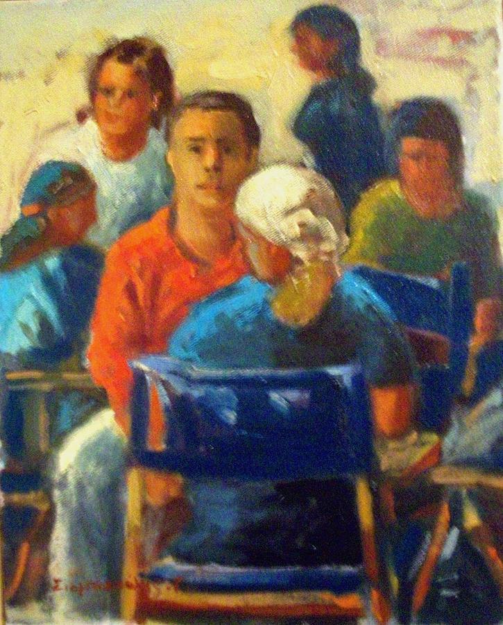 Young Company Painting by George Siaba
