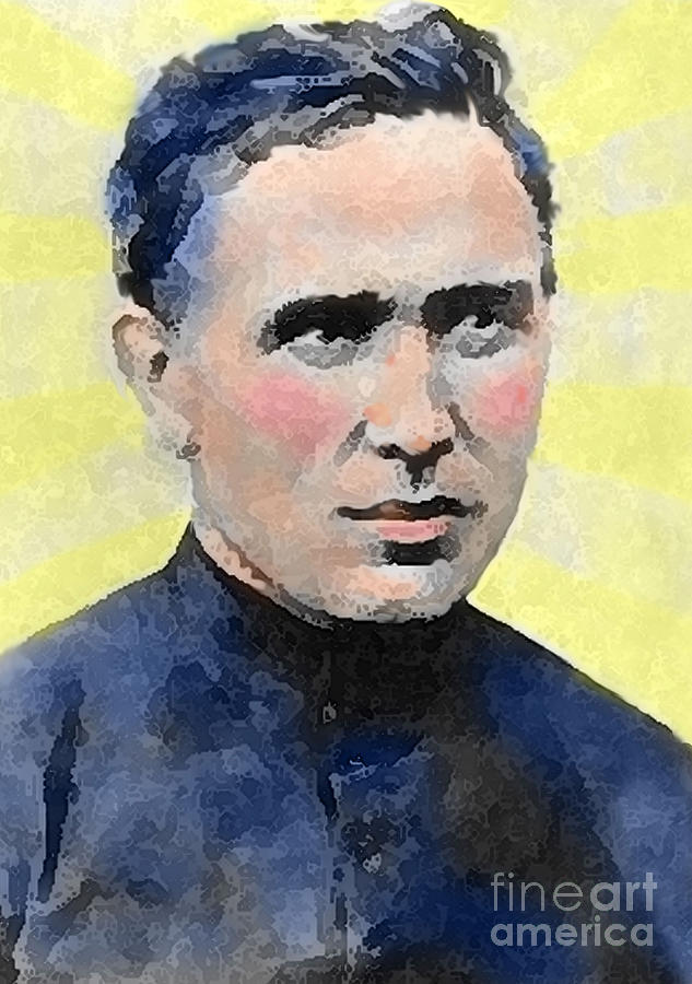 Young Father Damien Photograph by James Temple