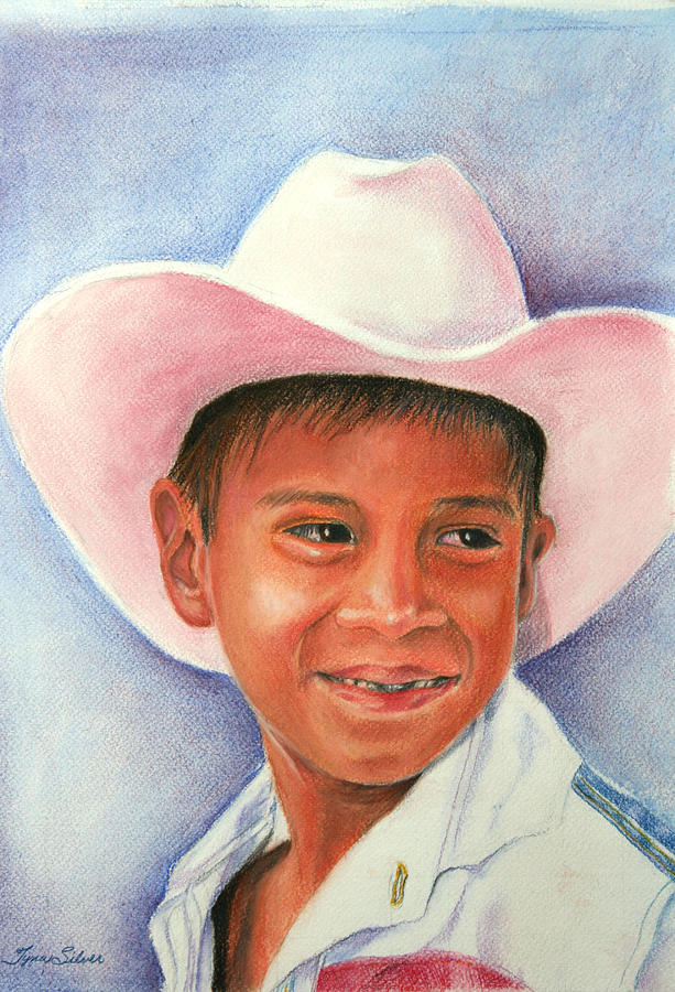 Young Gaucho Painting by Tyna Silver