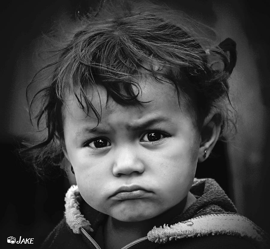 Young Girl Pout Photograph by Jake Steele - Pixels