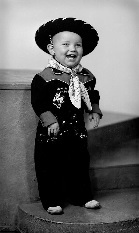 Young Hopalong Cassidy Cowboy Photograph By Seely Studio Fine Art America