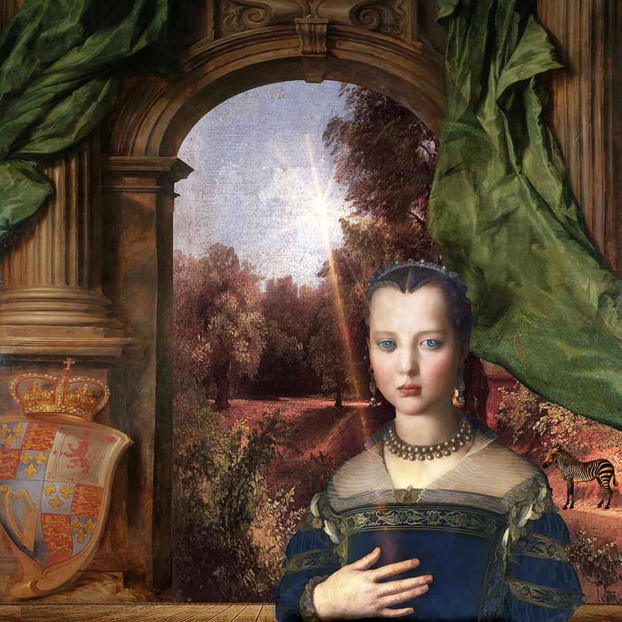 Women Digital Art - Young Isla by Laura Botsford Women Digital Art - Young Isla by Laura Botsford