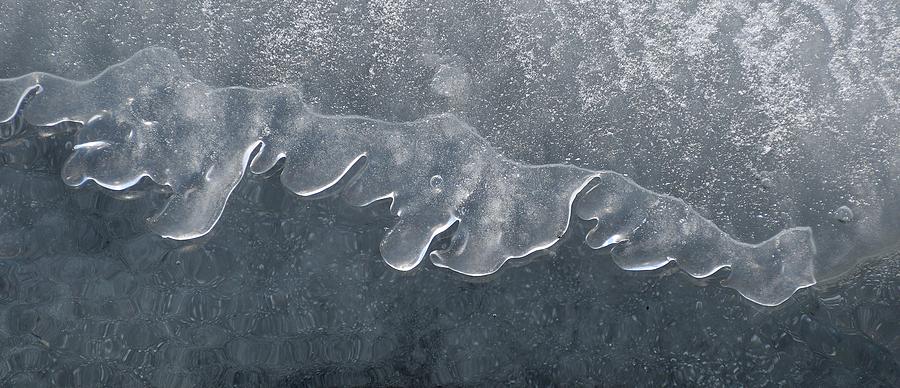 Young Lake Ice  Photograph by Lyle Crump