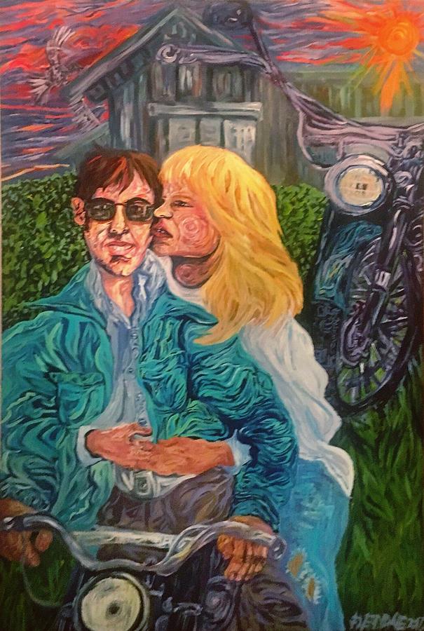 Young Love Painting by Angela Weddle