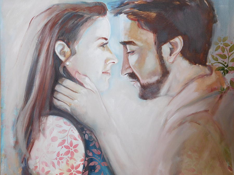 Young Love Painting by Irena Mohr