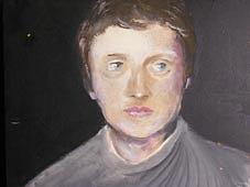 Junior Painting - Young Man - 1990 by Claudio Facchi Junior Painting - Young Man - 1990 by Claudio Facchi