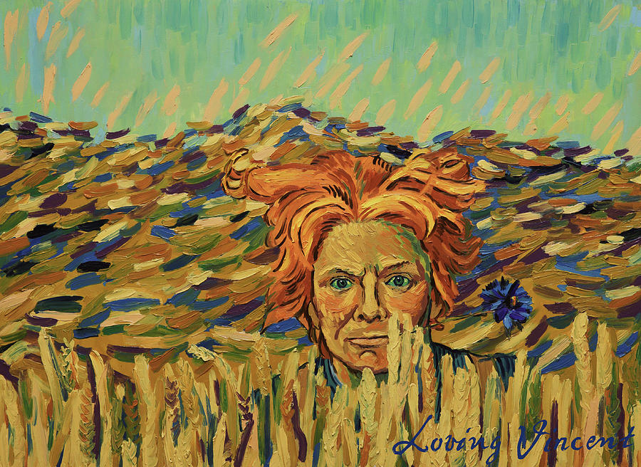 Young Man with a Corn Flower Painting by Nikos Koniaris Young Man with a Corn Flower Painting by Nikos Koniaris