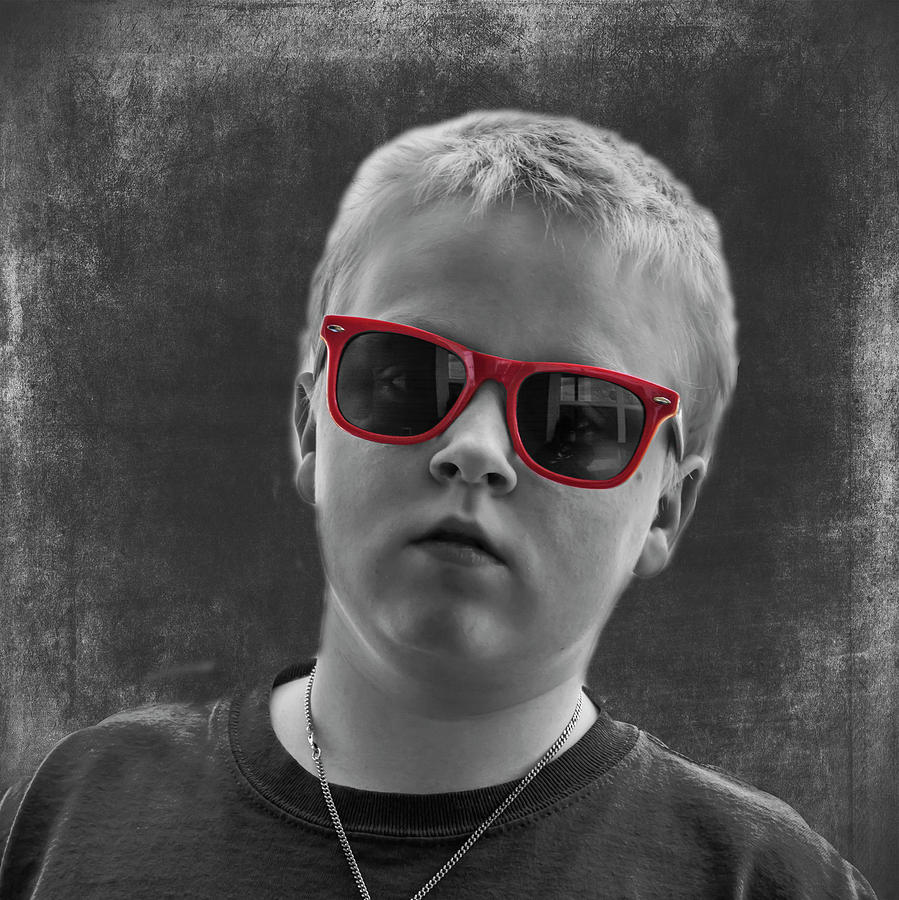 Young Mr. Cool Photograph by Cathy Kovarik