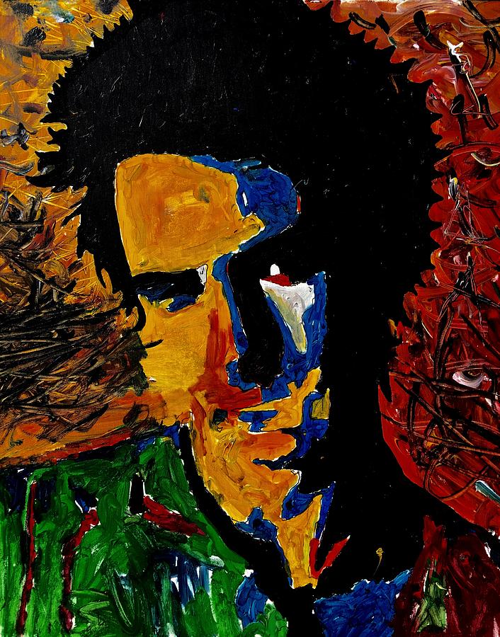 Young Sid Vicious Painting by Neal Barbosa