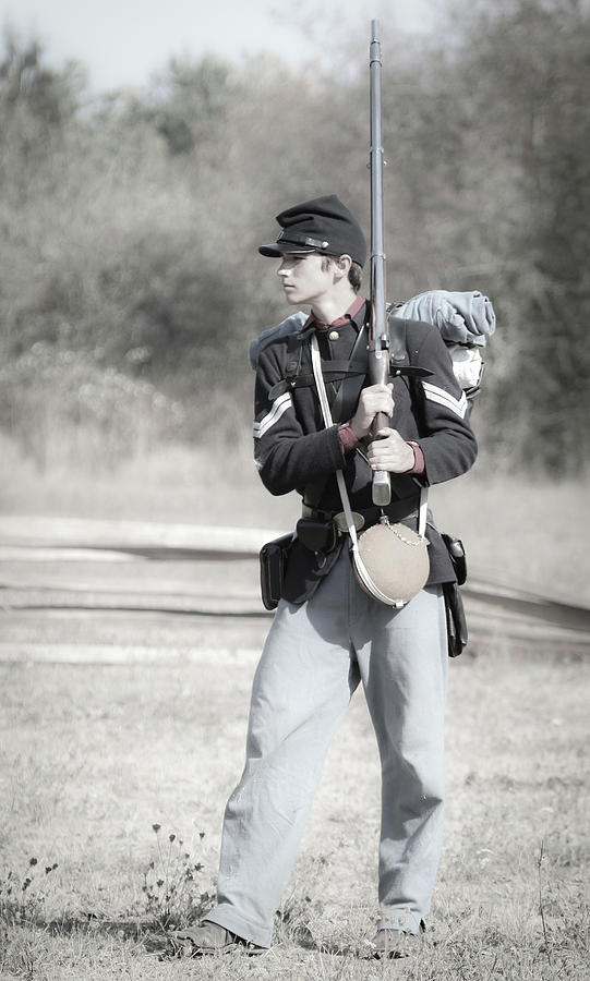 Young Soldier II Photograph by Athena Mckinzie