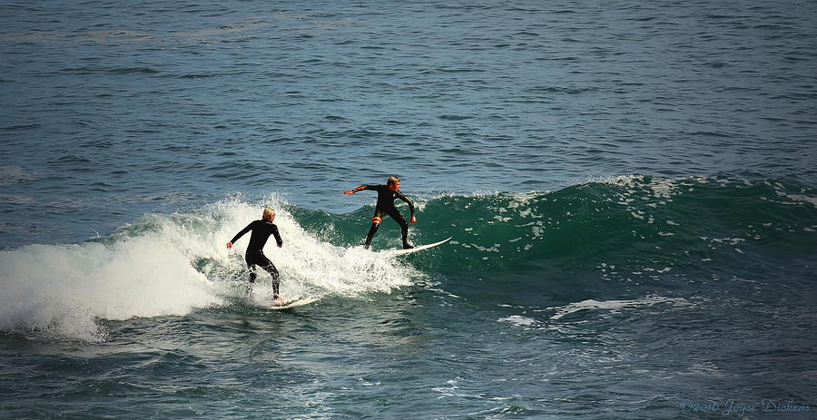 Young Surfers Two Photograph by Joyce Dickens