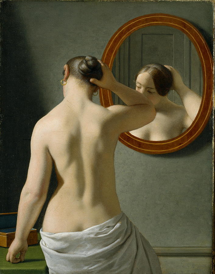 Young nude mirror 