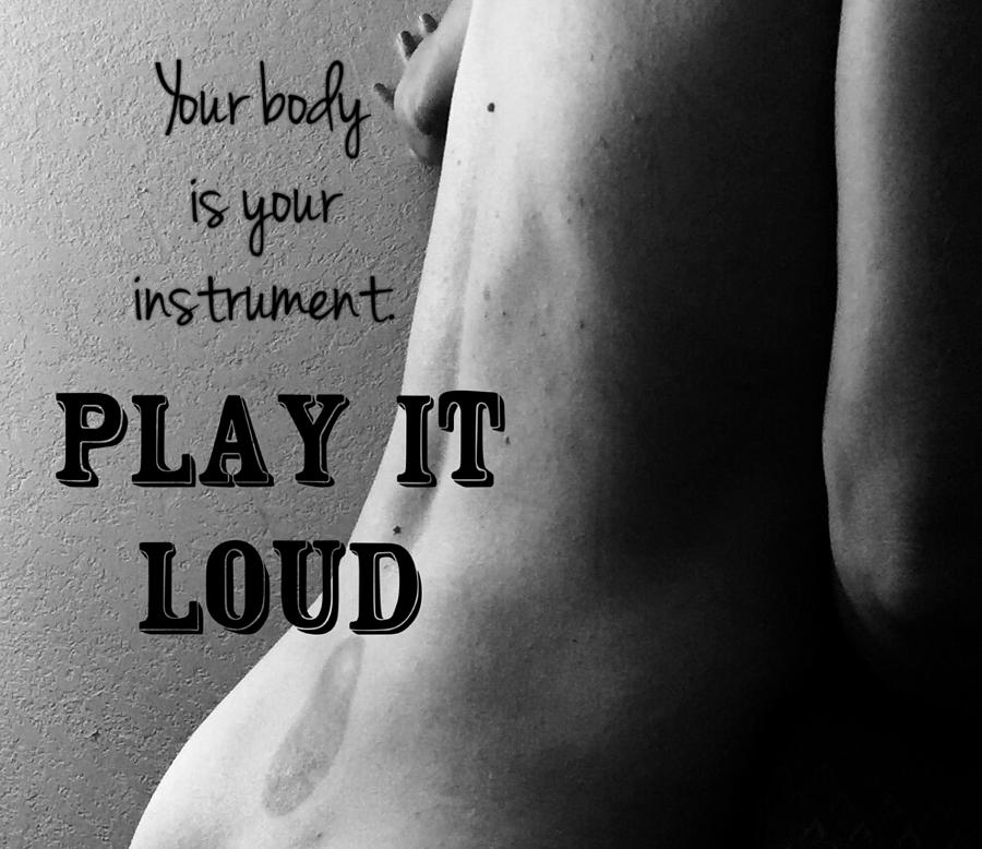 Your Body is your Instrument Photograph by Sara Young