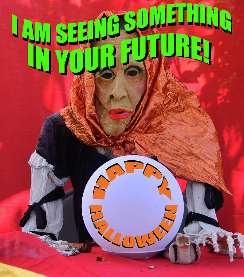 Your future Halloween card Photograph by David Lee Thompson