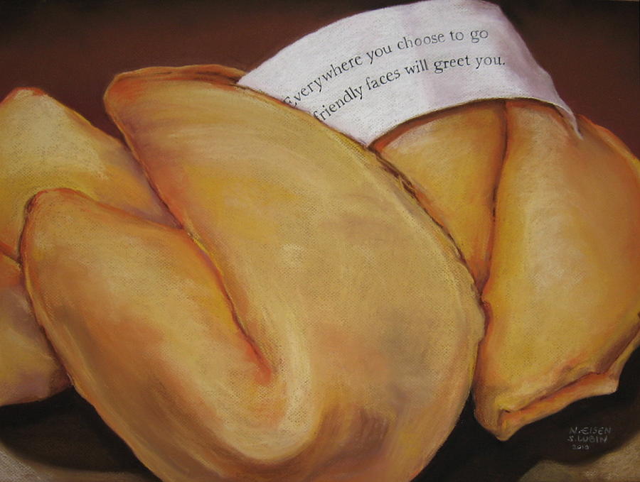 Your Good Fortune Painting by Outre Art Natalie Eisen